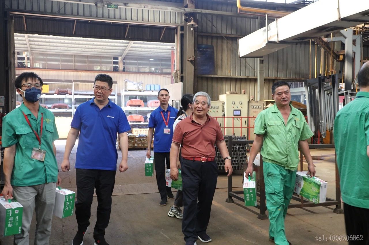 公司領導深入一線慰問員工，傳遞溫暖關懷
